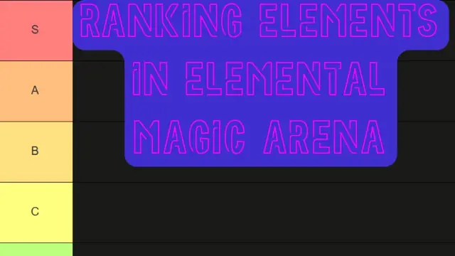 Elemental Magic Arena Tier List (2026): Best Elements Ranked